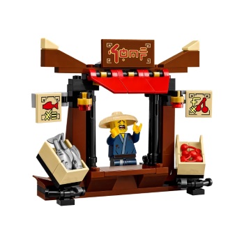 Lego set Ninjago movie city chase LE70607-1
